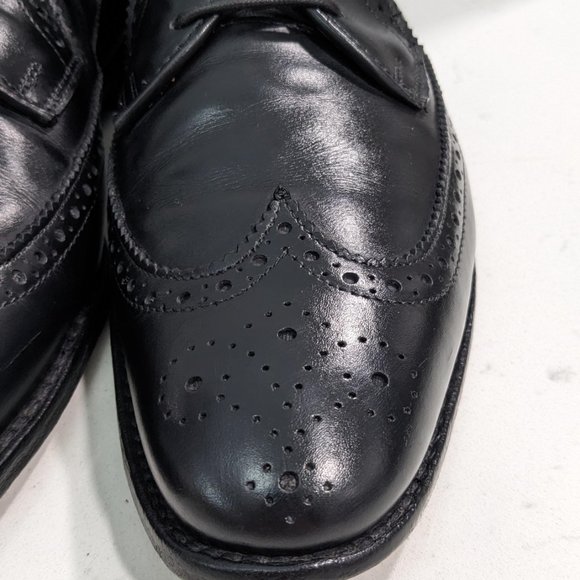 Allen Edmonds McGregor Oxford Black Leather Dress Comfort Men’s 9.5 D main image 13